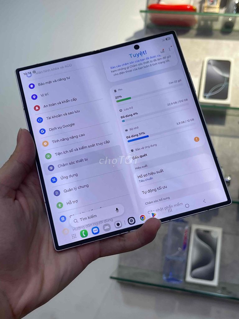 Samsung Z Fold7 256GB Xanh mint Like New. Mua bán Điện thoại tại Quận 3 Tp Hồ Chí Minh được đăng bởi Anh Tuấnnn Mobile hình 1