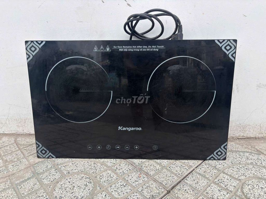 Bếp điện từ đôi Kangaroo KG 498i. Mua bán Bếp, lò, đồ điện nhà bếp tại Quận 12 Tp Hồ Chí Minh được đăng bởi  Ngân Anh hình 1