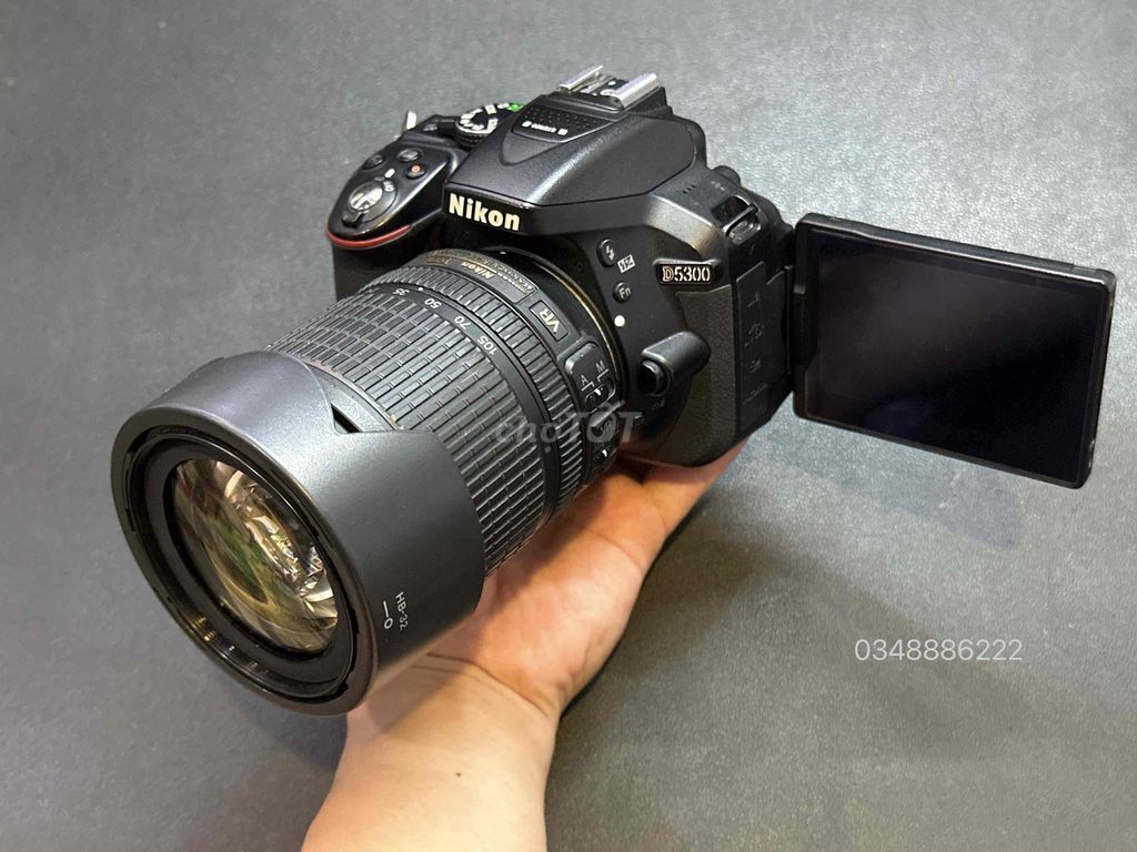 Nikon D5300 kèm lens 18-105vr. Mua bán Máy ảnh, Máy quay tại Quận Ba Đình Hà Nội được đăng bởi Tuấn hình 1