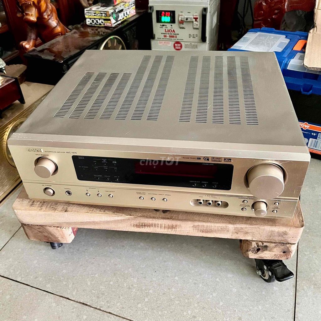 Amply Denon AVC-1570 Vàng đồng. Mua bán Tivi, Âm thanh tại Thành phố Châu Đốc An Giang được đăng bởi Long hình 1