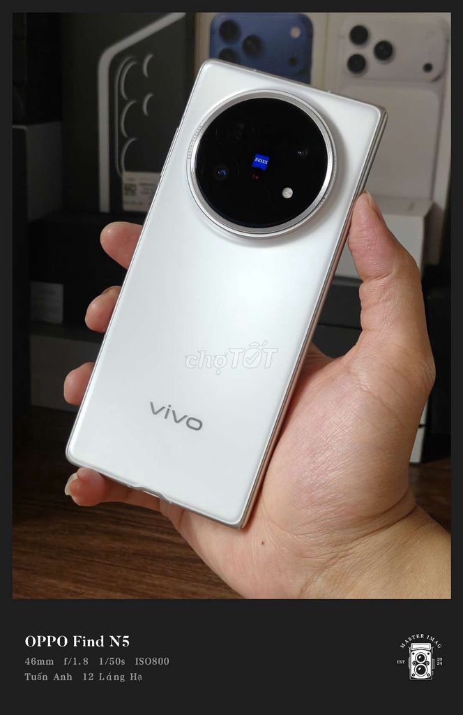 Vivo X Fold 5 Trắng 16GB/512GB. Mua bán Điện thoại tại Quận Đống Đa Hà Nội được đăng bởi Tuấn Nguyễn hình 1