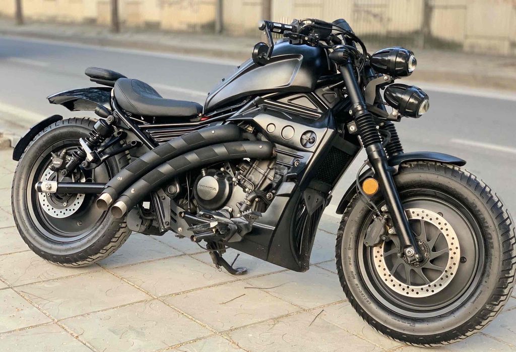 Honda Rebel300 abs Xe độ full Bobber chất Mỹ. Mua bán Xe máy tại Quận Cầu Giấy Hà Nội được đăng bởi Tong motor xe may hình 2