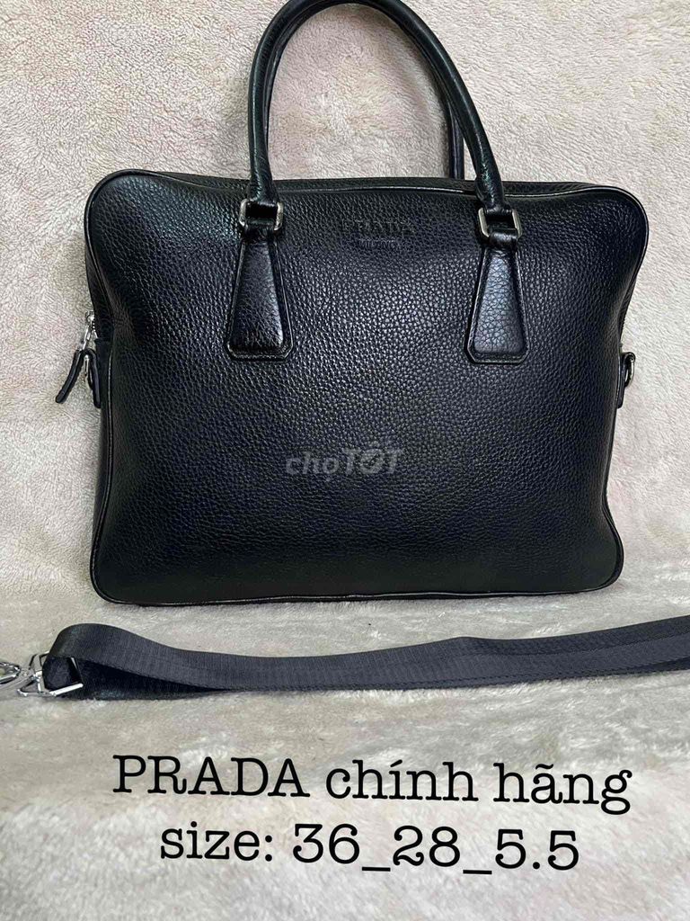 Cặp công sở PRADA MILANO size 36x28x5.5