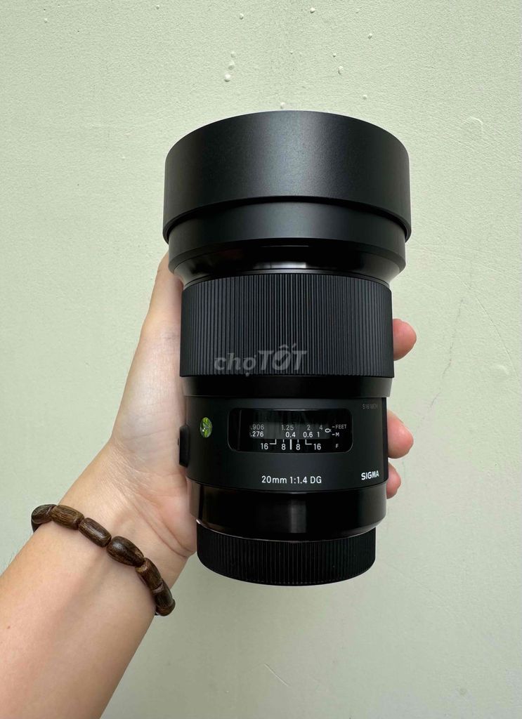 Sigma 20mm F1.4 Art for Canon Fullbox mới tinh .