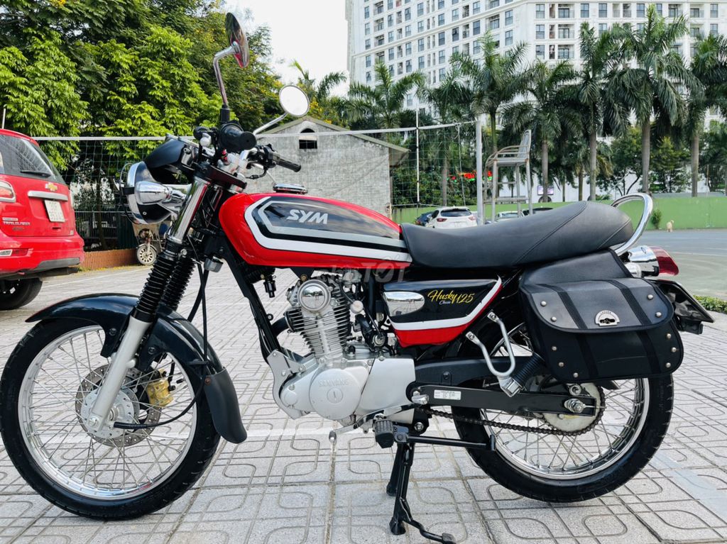 SYM HUSKY 125 ĐỎ NGUYÊN BẢN CHÍNH CHỦ 2024. Mua bán Xe máy tại Quận Nam Từ Liêm Hà Nội được đăng bởi TRỌNG ĐẠI hình 5