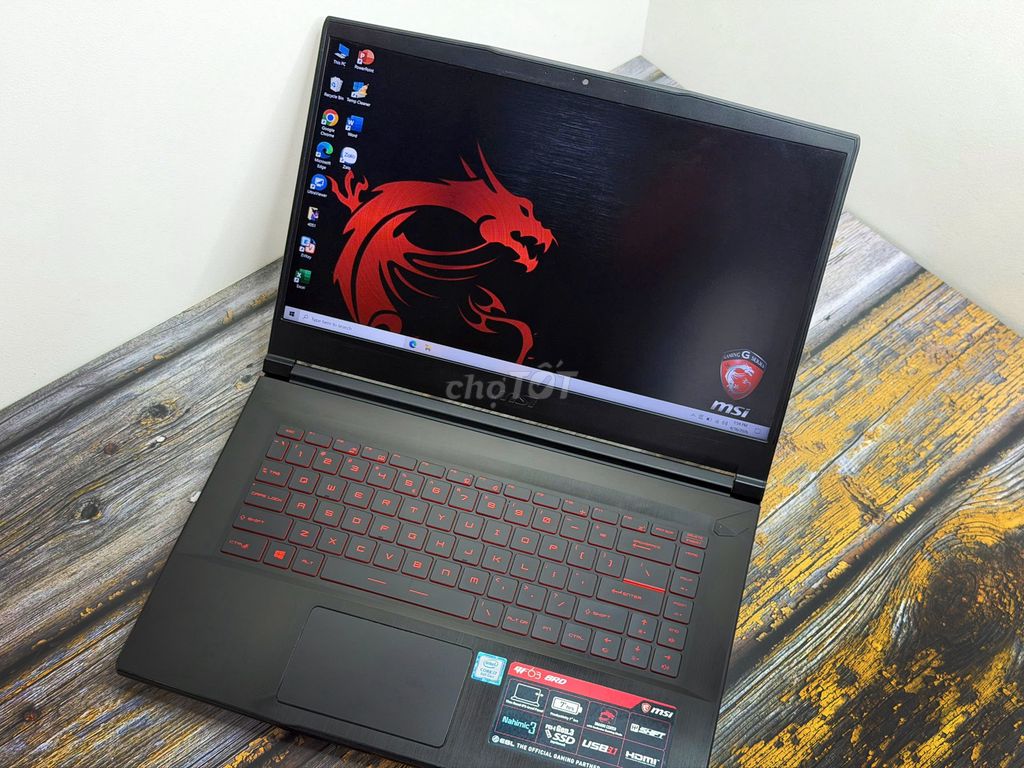 Laptop Gaming MSI GF63 ->Core i7_VGA rời 1050Ti 4G. Mua bán Laptop tại Quận Gò Vấp Tp Hồ Chí Minh được đăng bởi Lê Minh hình 1