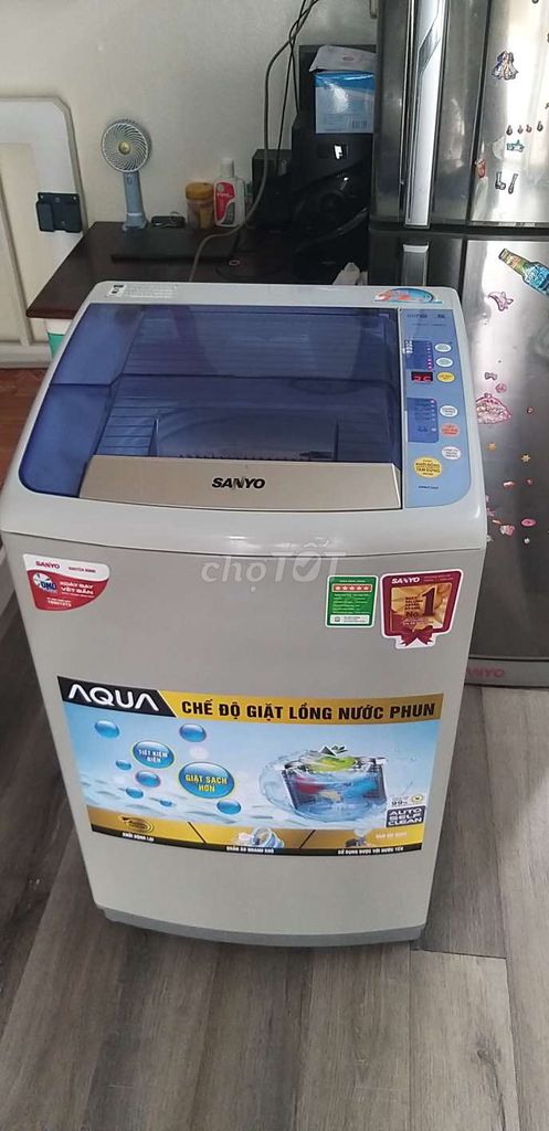Máy giặt Sanyo ASW-F72HT Xám 7.2kg. Mua bán Máy giặt tại Quận Tân Bình Tp Hồ Chí Minh được đăng bởi Anh quyết  hình 1