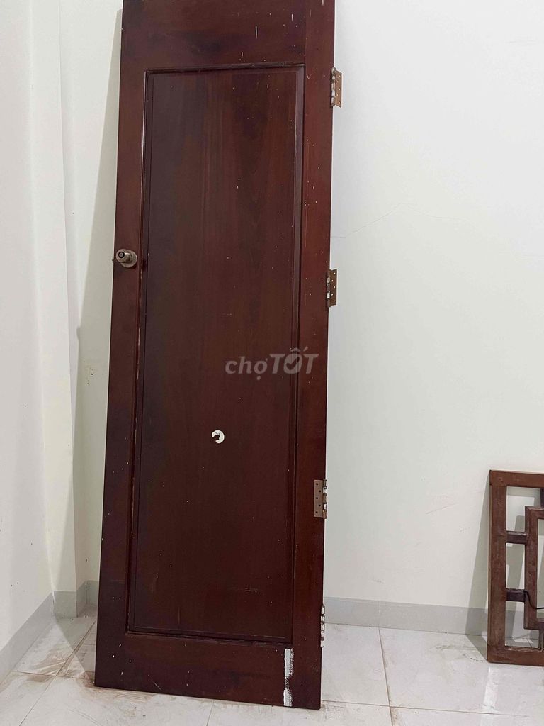 Cửa gỗ căm xe 80cm x 2.5m. Mua bán Nội thất, đồ gia dụng khác tại Thành phố Buôn Ma Thuột Đắk Lắk được đăng bởi Nguyễn chí thanh hình 1