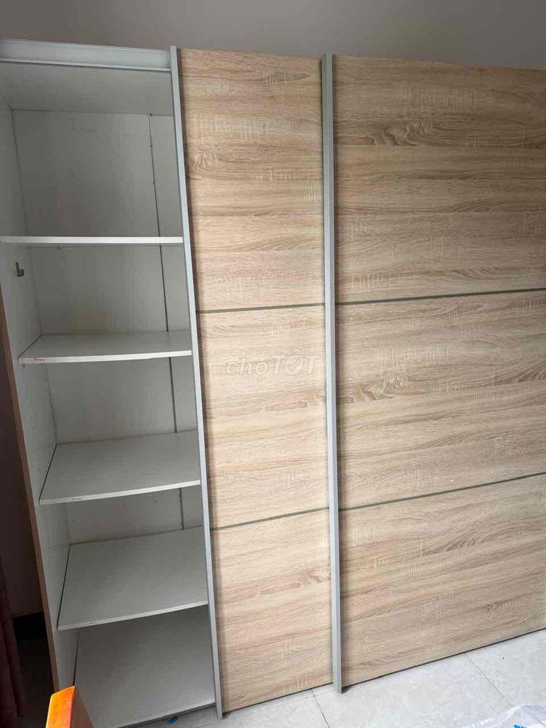 Tủ quần áo Ikea Gỗ Vàng gỗ 2m x 2m2. Mua bán Tủ, kệ gia đình tại Quận Ngũ Hành Sơn Đà Nẵng được đăng bởi Nhan  hình 1