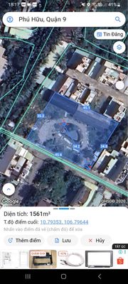 Cho thuê 1600m2 thổ cư ngay vòng xoay Phú Hữu