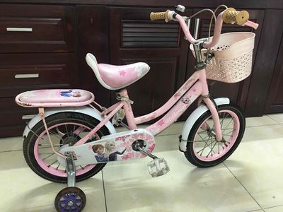 xe đạp cho bé,xe đạp trẻ em 14inch màu hồng
