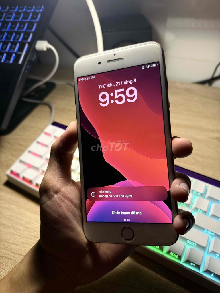 Apple iPhone 8 Plus 64GB Vàng Full zin. Mua bán Điện thoại tại Thành phố Thủ Đức Tp Hồ Chí Minh được đăng bởi Trần Chí Thành hình 1