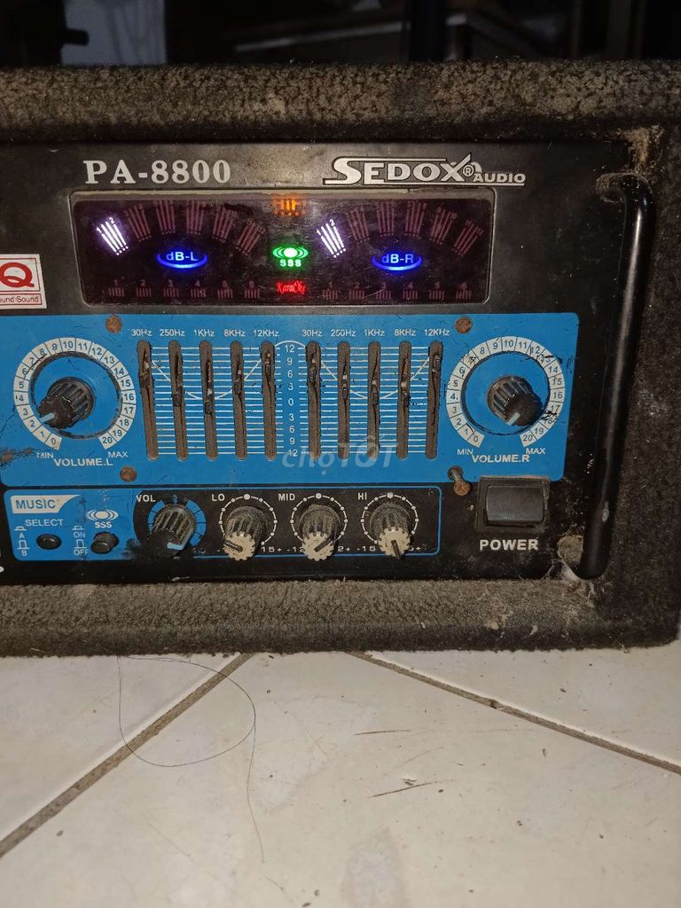 Amply Sedox Audio PA-8800 Đen. Mua bán Tivi, Âm thanh tại Thành phố Thủ Đức Tp Hồ Chí Minh được đăng bởi huỳnh văn thảo hình 1