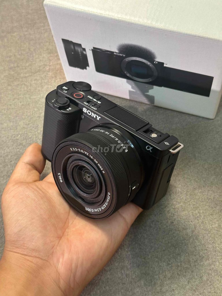 Sony ZVE10 + Kit 16-50mm OSS II 99% - BH T11/2027. Mua bán Máy ảnh, Máy quay tại Quận Hải Châu Đà Nẵng được đăng bởi Tiến Đạt hình 1
