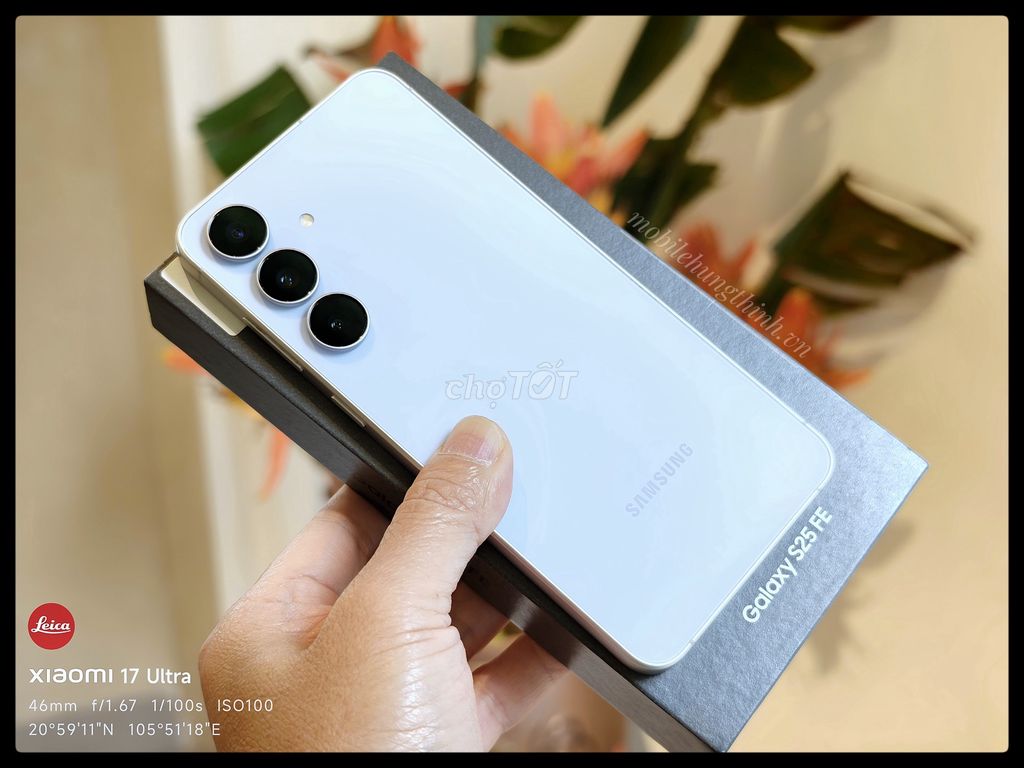 Samsung S25FE 512GB Xanh nhạt hàng TGDD full box.. Mua bán Điện thoại tại Quận Hoàng Mai Hà Nội được đăng bởi mobilehungthinh hình 1