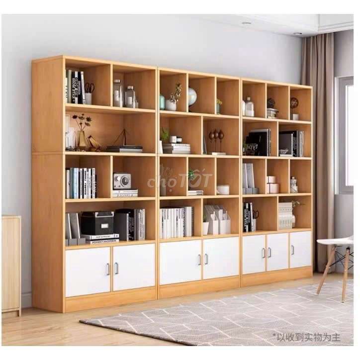 Kệ sách gỗ MDF chữ U 140x70x24cm. Mua bán Tủ, kệ gia đình tại Quận Cẩm Lệ Đà Nẵng được đăng bởi Ngọcn shop hình 1