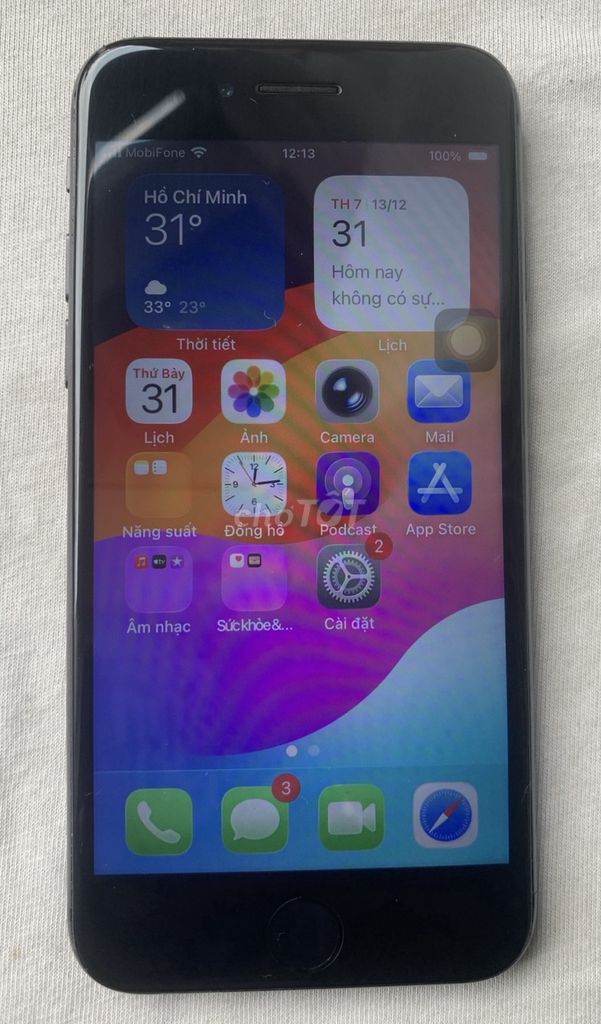 Apple iPhone SE 2020 64GB Đen hàng xách tay AUS. Mua bán Điện thoại tại Quận 1 Tp Hồ Chí Minh được đăng bởi A Sơn hình 1