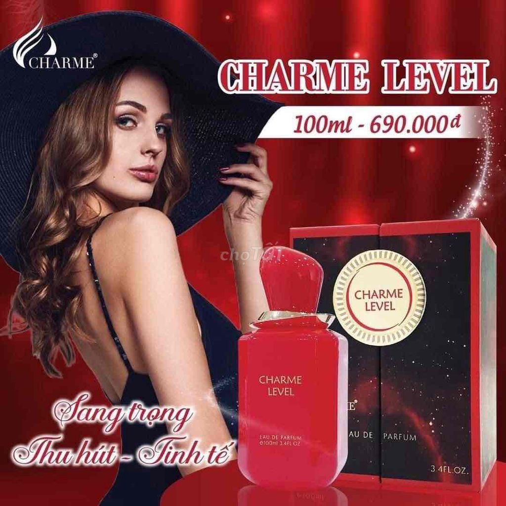 nước hoa charme level 100ml