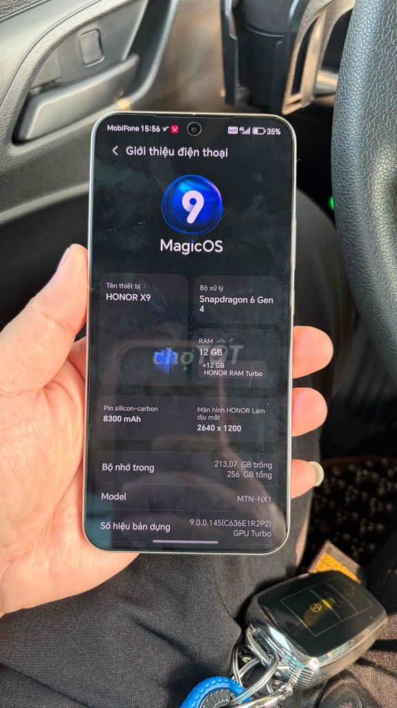 Honor X9D 12/256GB mới mua 1 ngày mua ở TGDĐ. Mua bán Điện thoại tại Quận 7 Tp Hồ Chí Minh được đăng bởi Thanh Lý  hình 1