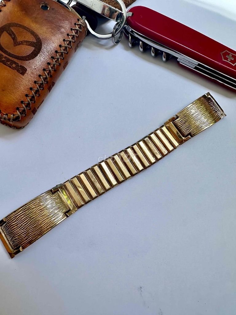 Dây đồng hồ Kreisler 18mm USA Bọc vàng. Mua bán Phụ kiện thời trang khác tại Quận Bình Tân Tp Hồ Chí Minh được đăng bởi Vintage Watch hình 1