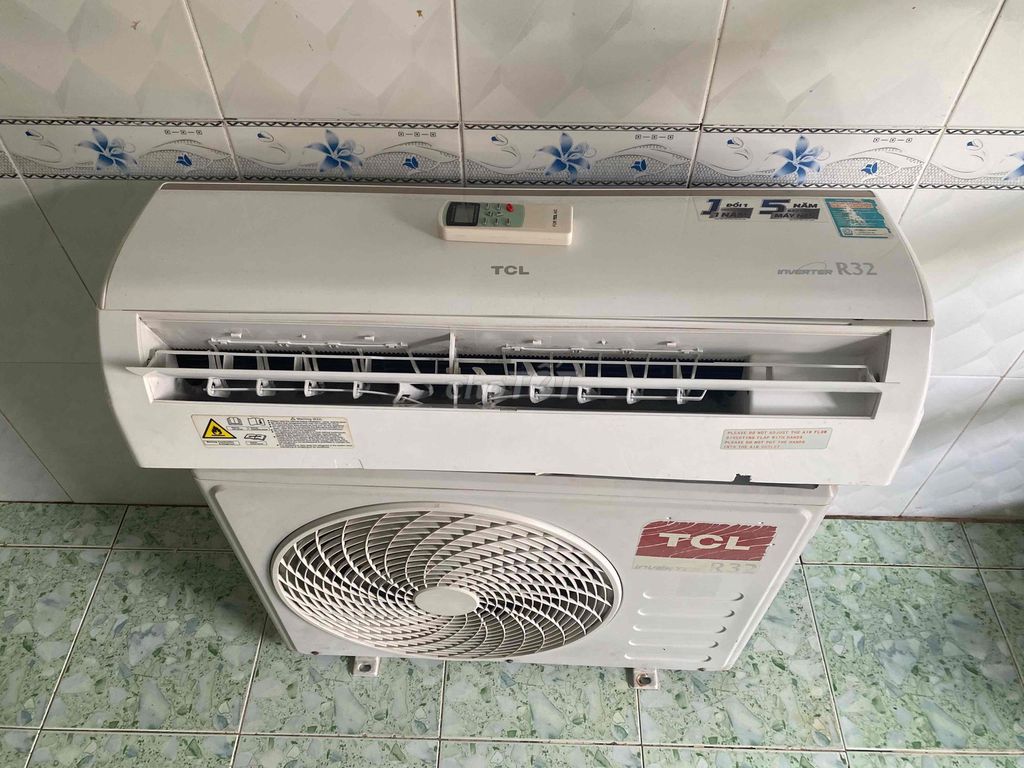 Máy lạnh TCL Inverter 1.5 HP 2023 Trắng 90%. Mua bán Máy lạnh, điều hoà tại Huyện Nhà Bè Tp Hồ Chí Minh được đăng bởi Đăng Quang 9119 hình 1