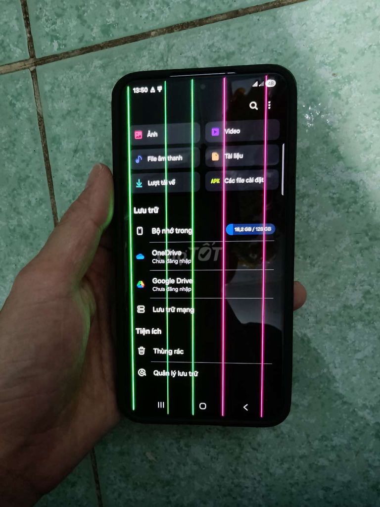 Samsung S22+ Sọc màn hình. Mua bán Điện thoại tại Huyện Bình Chánh Tp Hồ Chí Minh được đăng bởi Phạm Văn Quân hình 1