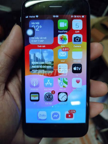 Apple iPhone SE 2020 Đen Đã dùng. Mua bán Điện thoại tại Huyện Củ Chi Tp Hồ Chí Minh được đăng bởi Hội Đồ Điện Tử hình 1
