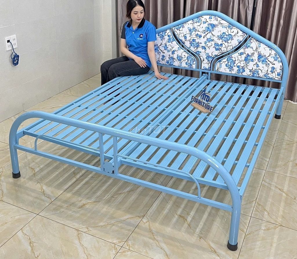 Giường sắt Giường sắt Giường sắt Giường sắt Giường. Mua bán Giường, chăn ga gối nệm tại Quận Gò Vấp Tp Hồ Chí Minh được đăng bởi LAN Nội Thất ATD hình 1