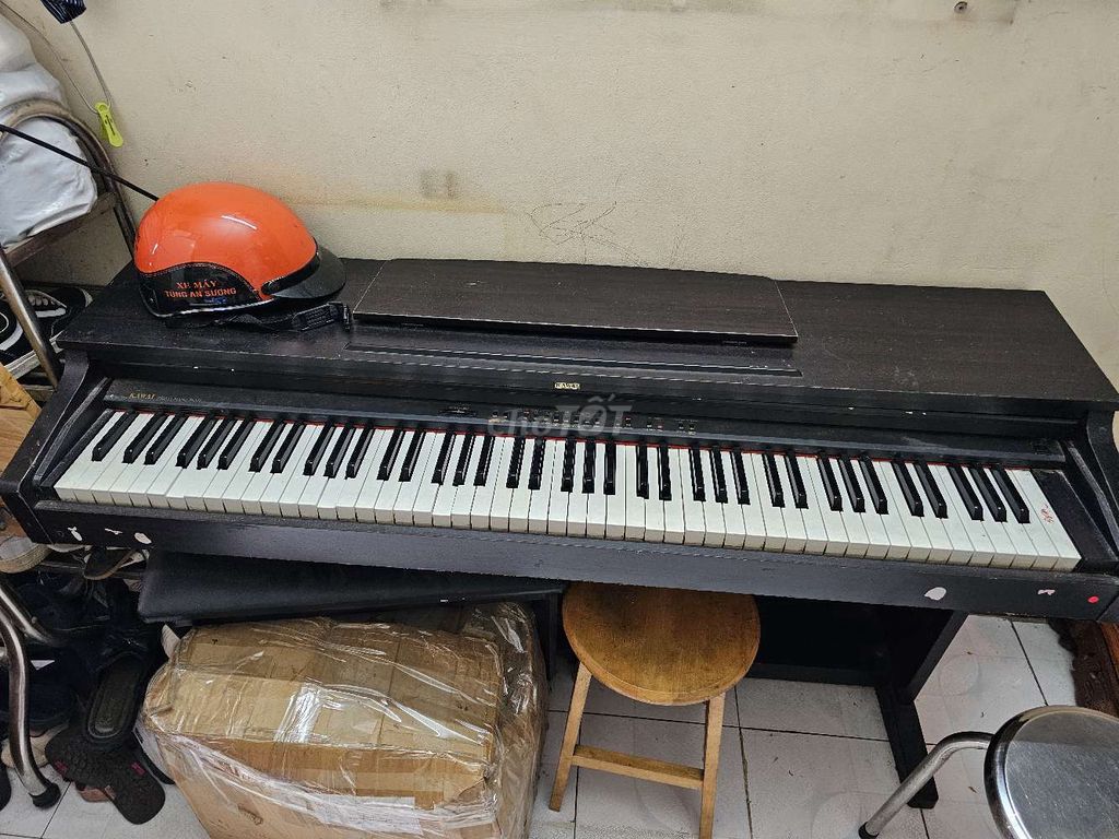 Đàn piano điện Kawai PN370 màu đen cũ