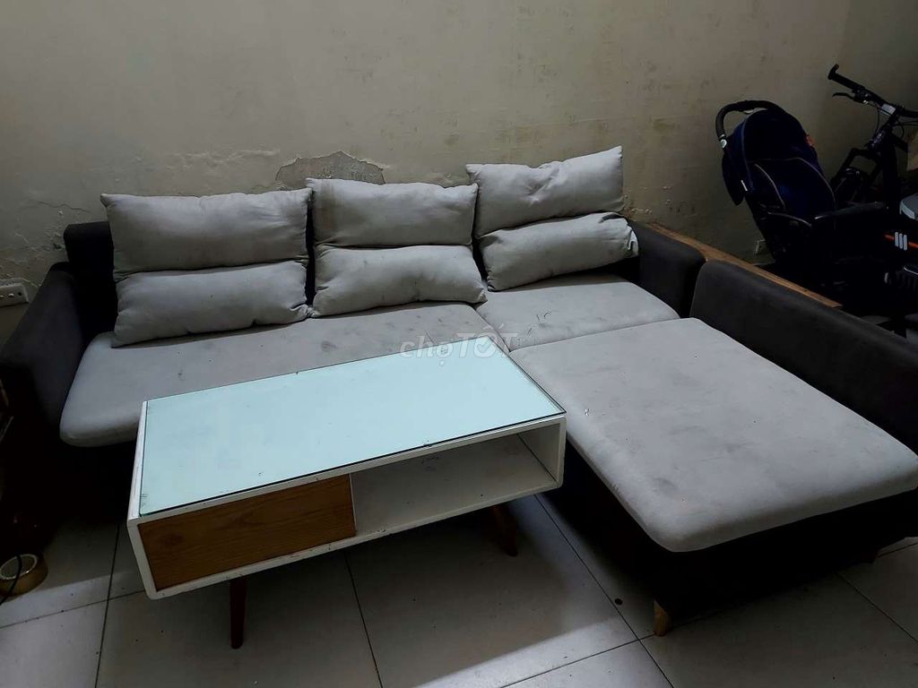 Thanh lý bộ sofa (gồm bàn)