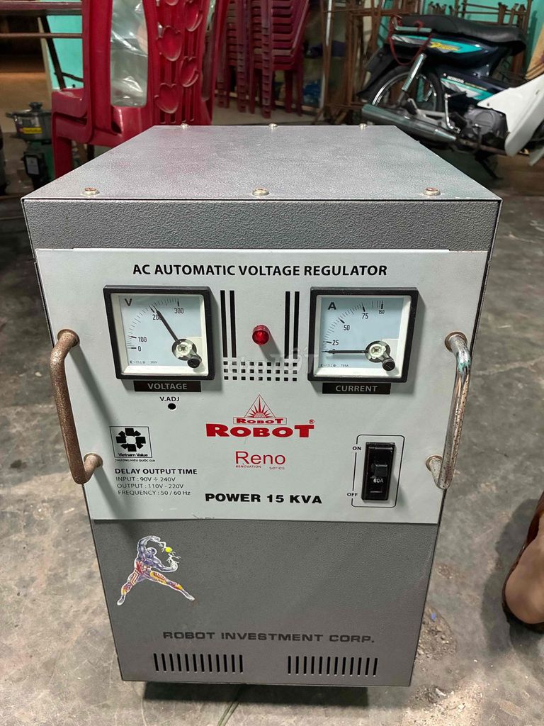Ổn áp Robot Reno 15 KVA dải 90, lioa 1kva. Mua bán Nội thất, đồ gia dụng khác tại Huyện An Lão Hải Phòng được đăng bởi Mr Hanh Lioa cũ HP hình 1