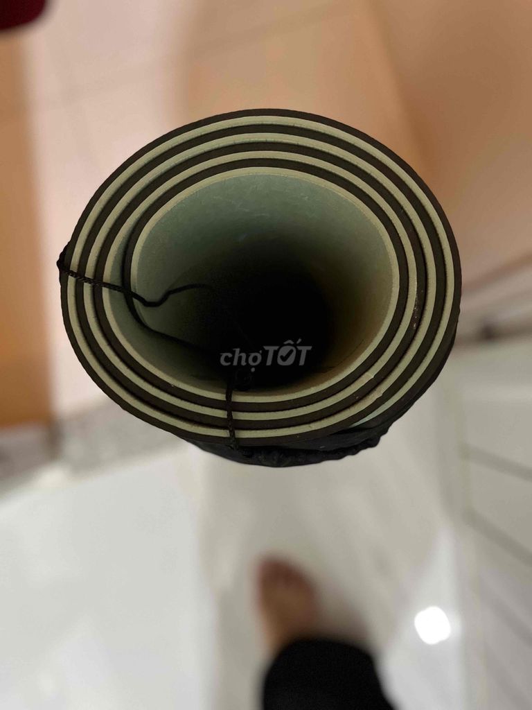 Thảm Yoga Cao su non Đen. Mua bán Đồ thể thao, Dã ngoại tại Huyện Hóc Môn Tp Hồ Chí Minh được đăng bởi nguyễn thị tuyết linh hình 1