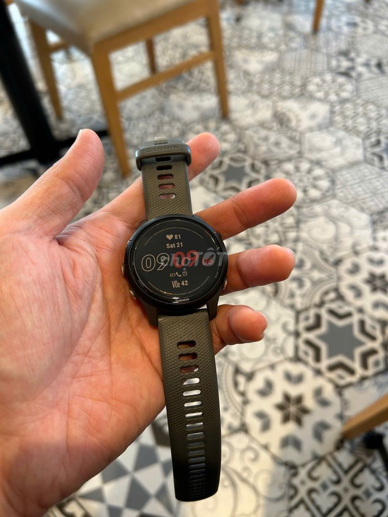 Garmin Forerunner 255 Xám còn bảo hành 8/2026. Mua bán Thiết bị đeo thông minh tại Quận 6 Tp Hồ Chí Minh được đăng bởi Phạm Thắng hình 1