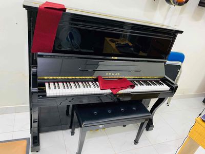 piano cơ uprigh KRAUS U140 Nhật zin bh 10 năm