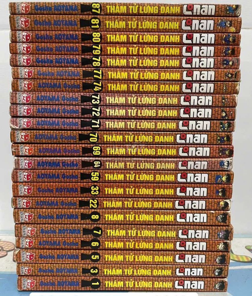 truyện thám tử lừng danh Conan. Mua bán Sách tại Quận Liên Chiểu Đà Nẵng được đăng bởi Mỹ hình 1