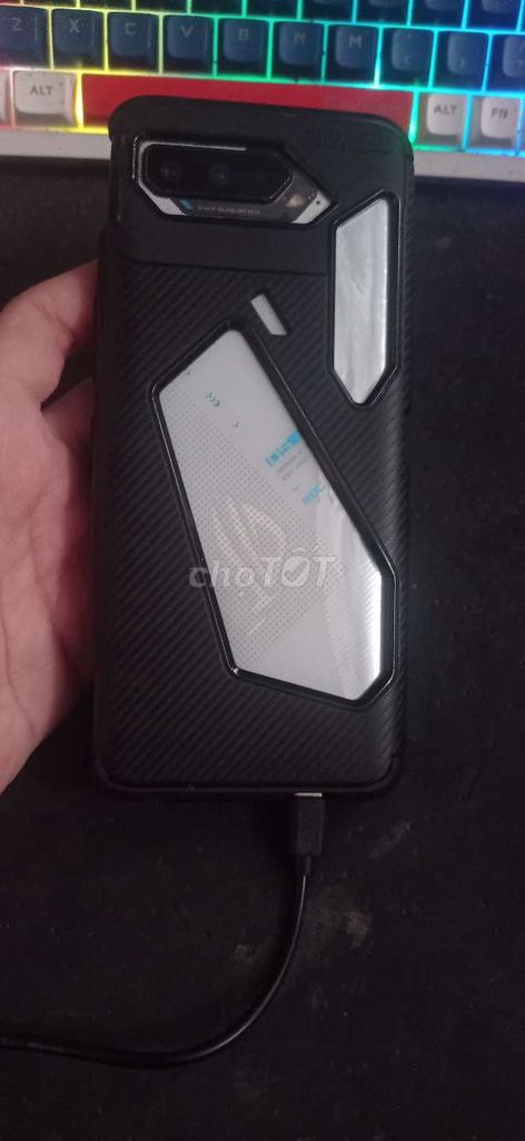 Asus ROG Phone 5S Đen Hỏng. Mua bán Điện thoại tại Huyện Tân Hồng Đồng Tháp được đăng bởi Nguyen C hình 1