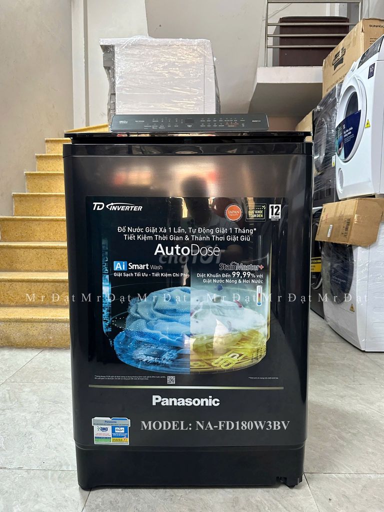 Máy giặt Inverter 18 kg PANASONIC. NA-FD180W3BV. Mua bán Máy giặt tại Quận 8 Tp Hồ Chí Minh được đăng bởi Trần Thiện Đạt hình 1
