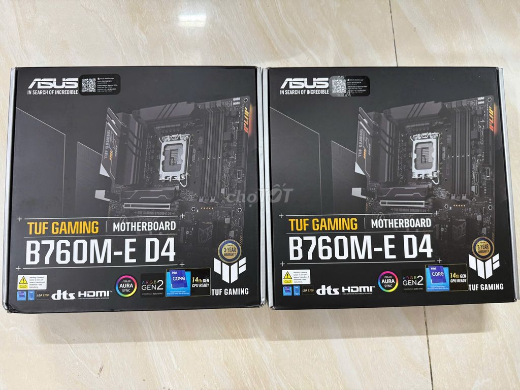 Main Asus TUF B760M-E New BH 36 Tháng