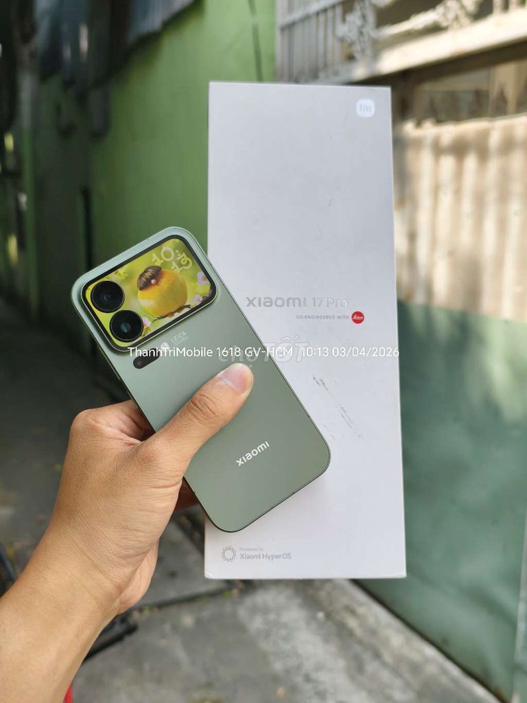 Xiaomi 17 Pro Xanh 12/256 fullbox nội địa. Mua bán Điện thoại tại Quận Gò Vấp Tp Hồ Chí Minh được đăng bởi Thanh Tri hình 1