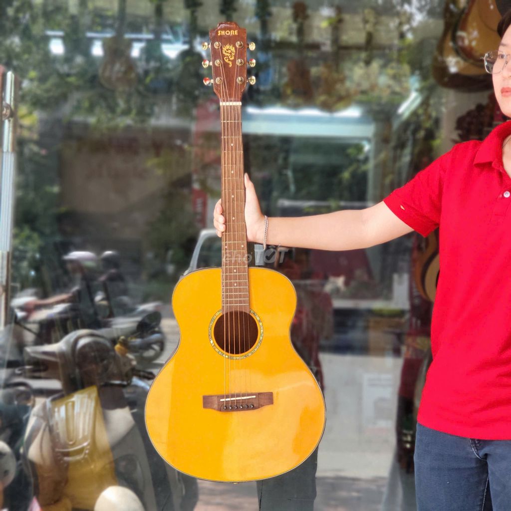 Thanh lý Guitar acoustic Shore size 3/4 nhỏ gọn