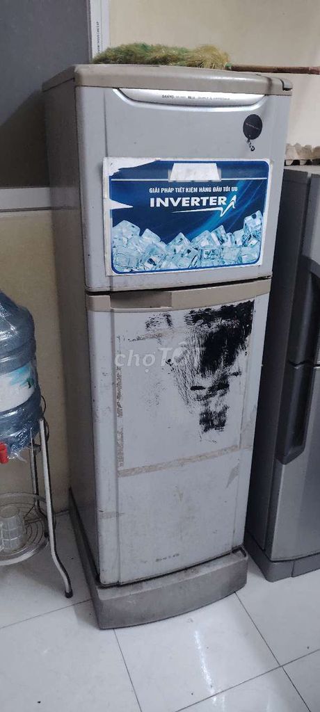 Tủ lạnh Sanyo Inverter Xám. Mua bán Tủ lạnh tại Thị xã Bến Cát Bình Dương được đăng bởi Thuận hình 1
