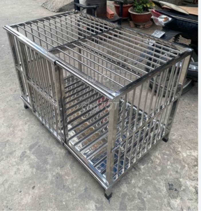 E cần thanh lý chuồng inox loại to