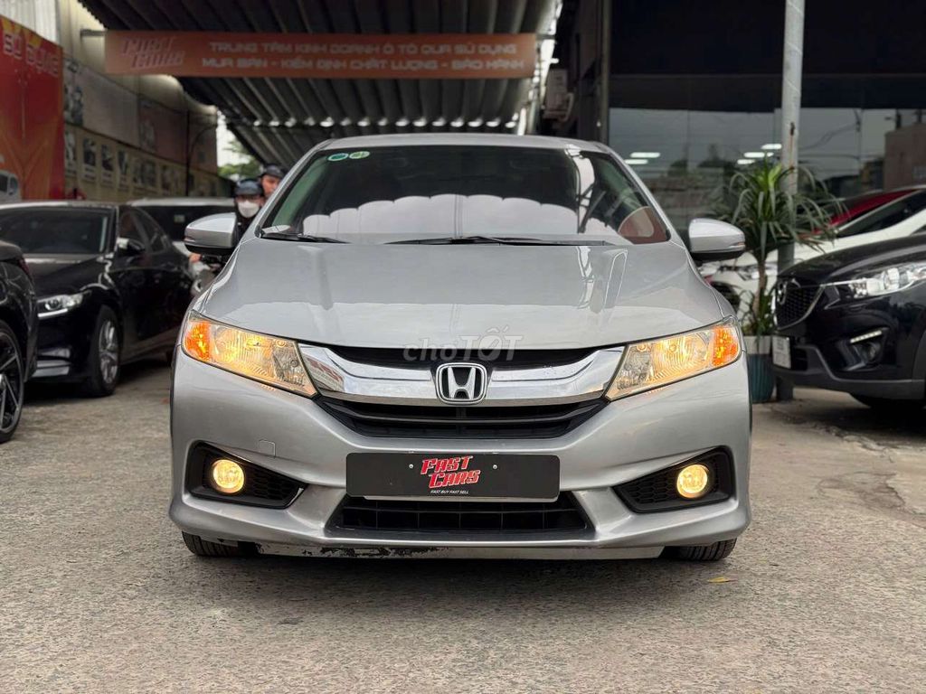 Honda City 2016 1.5 CVT, màu bạc,1 chủ, 68000 km