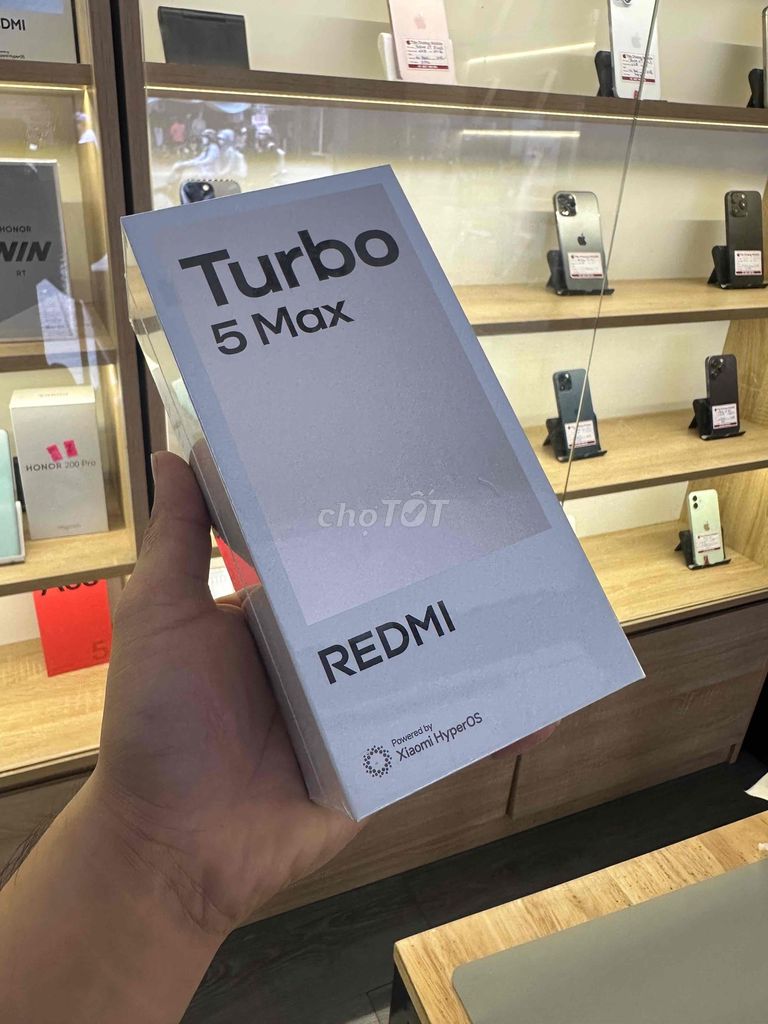 Xiaomi Redmi Turbo 5 Max 12/256GB Mới 100% Newseal. Mua bán Điện thoại tại Quận Ninh Kiều Cần Thơ được đăng bởi shop một chín tám tám hình 1