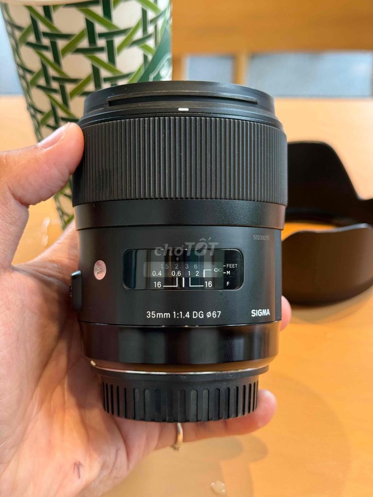 Ống kính Sigma 35mm f/1.4 DG HSM Art. Mua bán Máy ảnh, Máy quay tại Quận Bắc Từ Liêm Hà Nội được đăng bởi An Pota hình 1