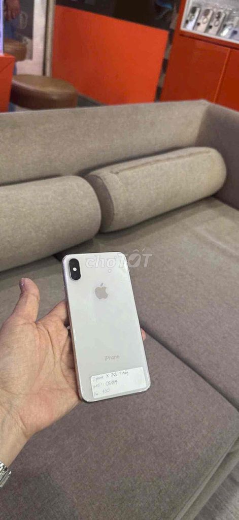 iphone X 256gb trắng qtế mỹ pin100 zin keng. Mua bán Điện thoại tại Quận 3 Tp Hồ Chí Minh được đăng bởi Nam Á Mobile hình 1