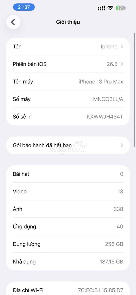 iPhone 13 Pro Max 256GB. Mua bán Điện thoại tại Huyện Đăk Đoa Gia Lai được đăng bởi Hoàng sơn hình 1