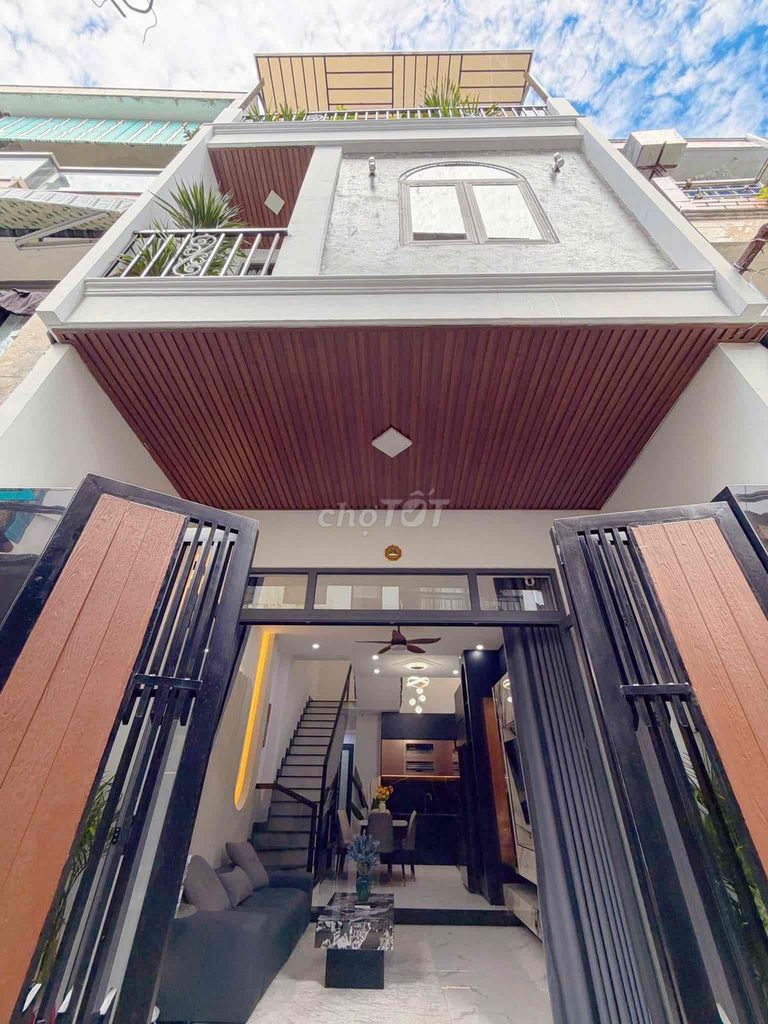 🔥ДОМ 3,5 ЭТАЖА, ПЕРЕУЛОК 3М TRẦN CAO VÂN, В 40М ОТ ДОРОГИ