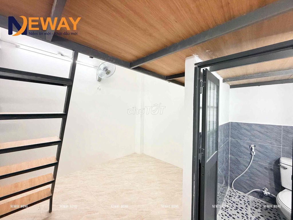 CHO THUÊ PHÒNG TRỌ MỚI XÂY - GÁC CAO - QUA ĐẠI HỌC CÔNG THƯƠNG 9 PHÚT