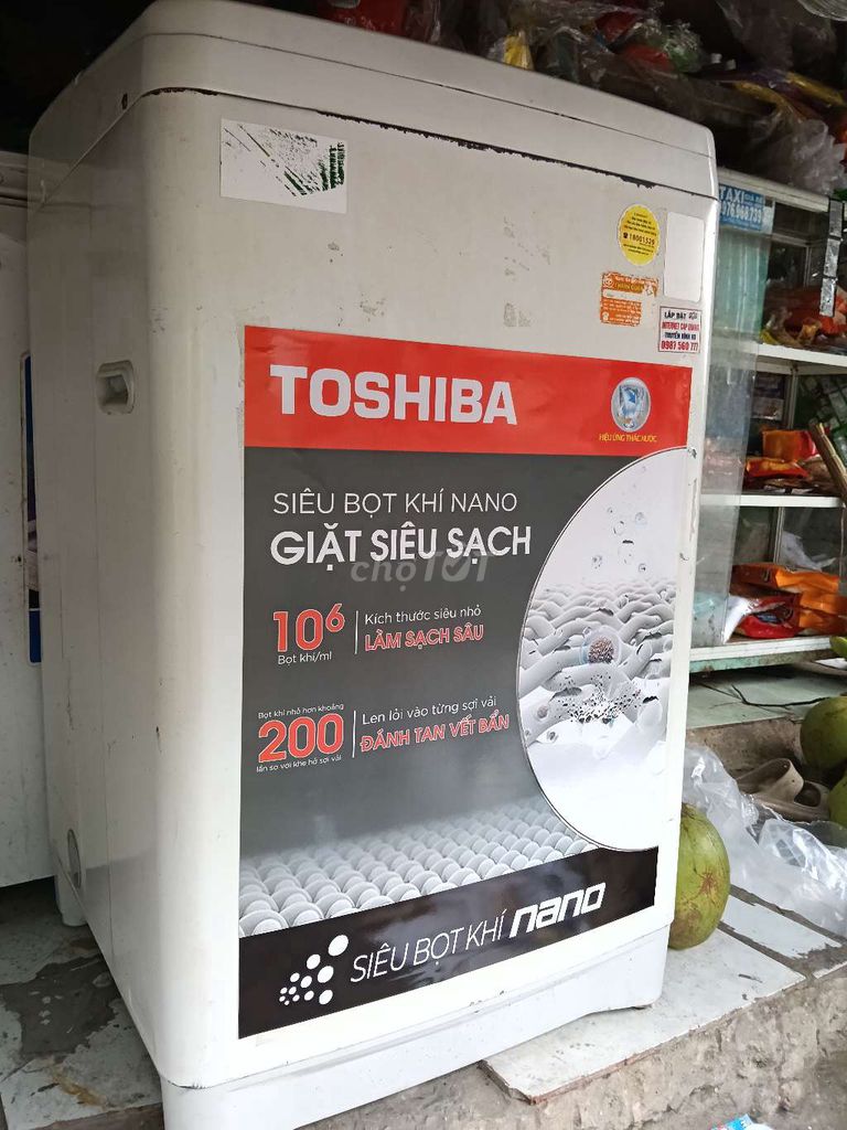 Máy giặt Toshiba 8.2kgmua máy mới nên bán lại. Mua bán Máy giặt tại Thị xã Tân Uyên Bình Dương được đăng bởi linh dan hình 1